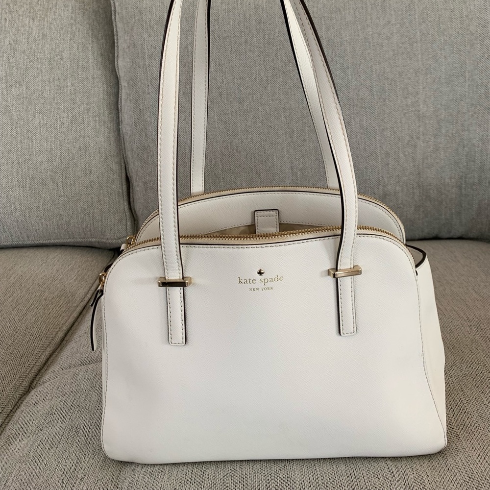 Kate Spade White Shoulder Purse